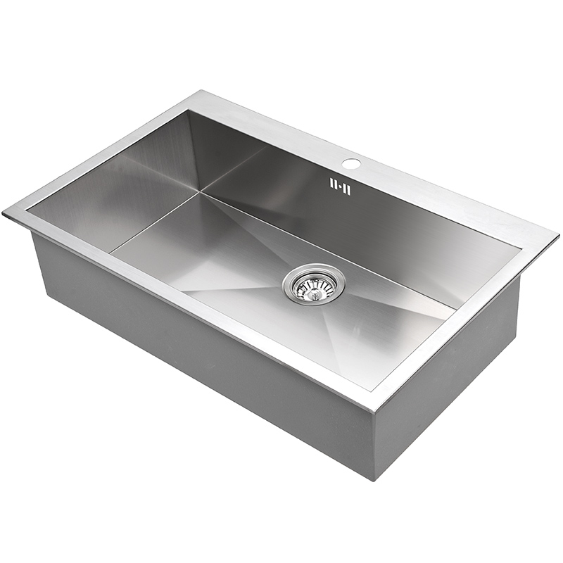 Top Mount Single Basin Kitchen Sink