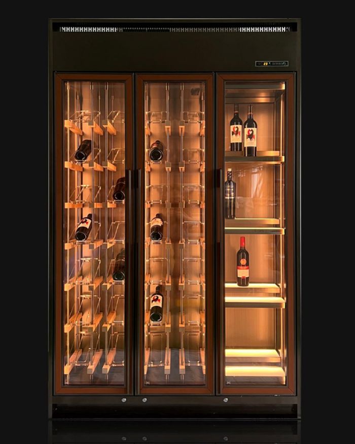 Large Wine Fridge Cabinet