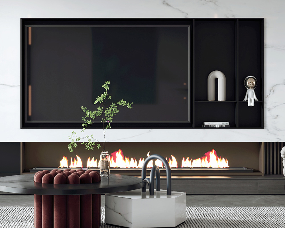 Modern Mounted TV Stand