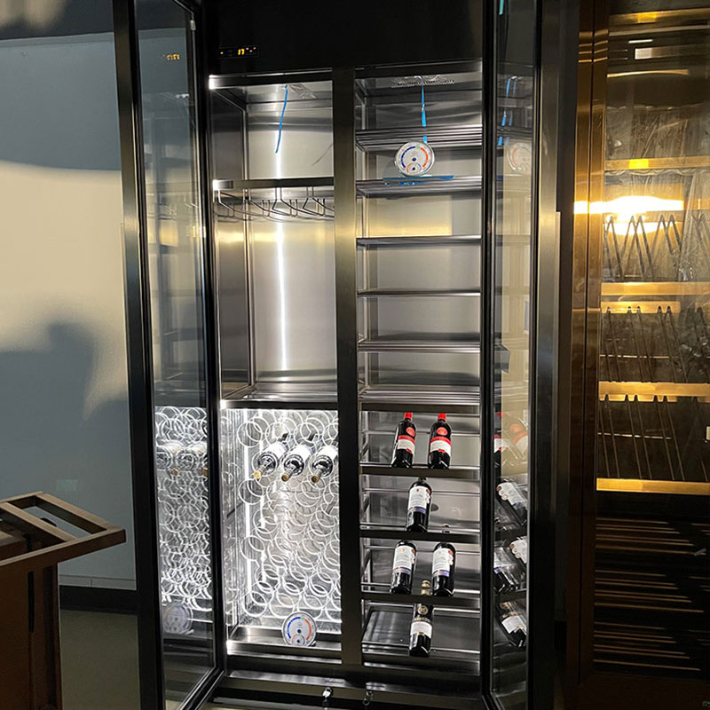 Stainless Steel Wine Cabinet Stainless Steel Wine Cabinet