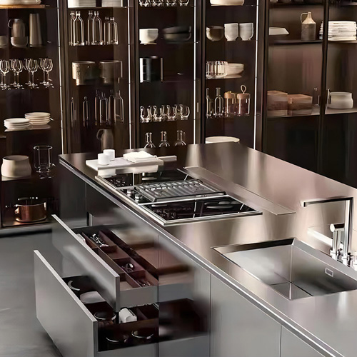 Stainless Steel Kitchen Cabinet