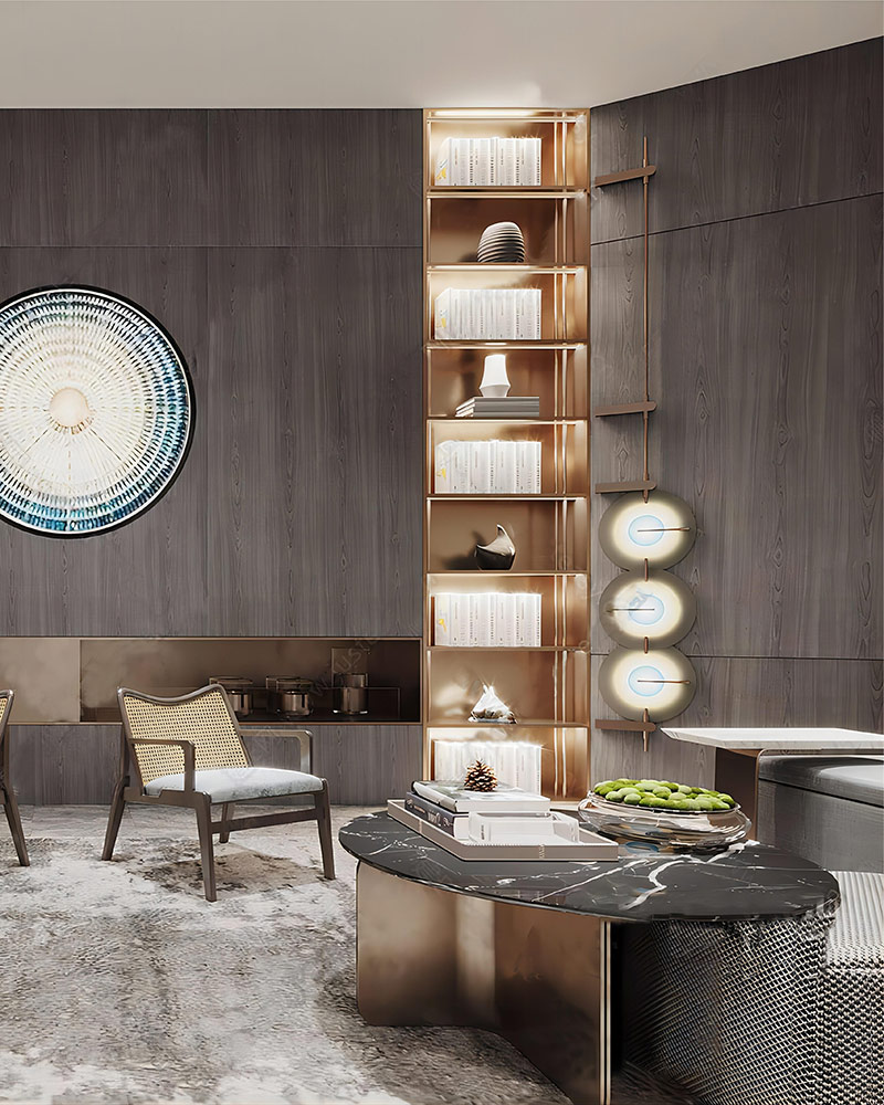 Stainless Steel Decorative Cabinet